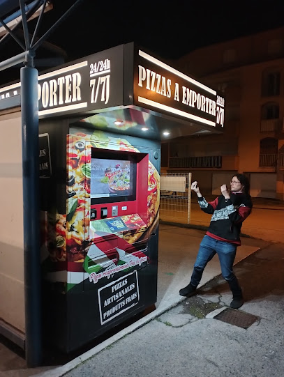 Pizza de distributeur à pizzas artisanales à Perpignan