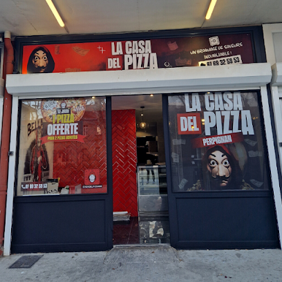 Pizza de LA CASA DEL PIZZA à Perpignan