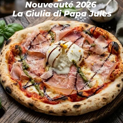 Pizza de Papa Jules camion pizza au feu de bois à Perpignan