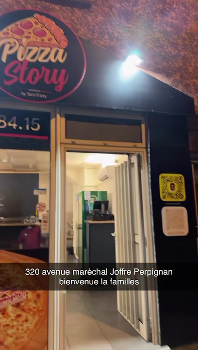 Pizza de Pizza Story à Perpignan